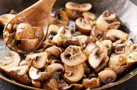 Gebakken champignons